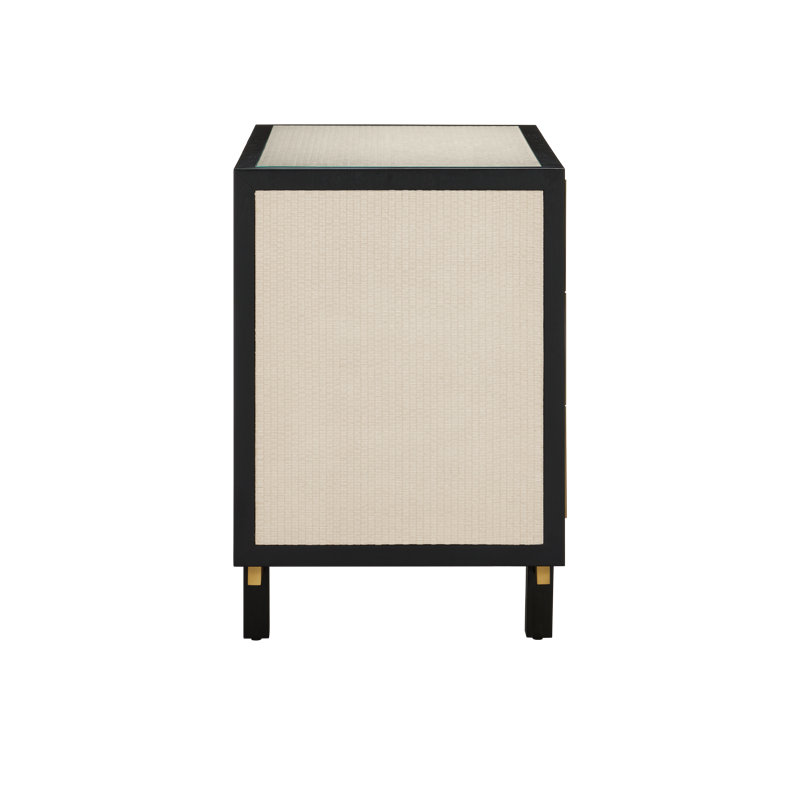Deanna Raffia Nightstand