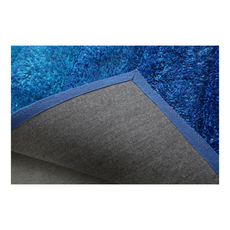 Tapis touffeté à la main «3D Shaggy», Rectangulaire 2 pi x 3 pi
