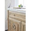 Commode combinée 1 tiroir en bois massif l 36,75 po Fitz-653033056