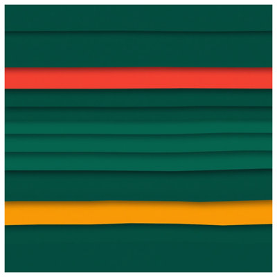 Green Stripes Comforter