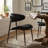 Hakone 18'' H Leather Upholstered Side Chair