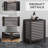 Bamboo Laundry Hamper With Lid, Laundry Basket With Removable Liner Bag, Dirty Clothes Hamper, 19.75 X 14.25 X 23.5 Inches, Coffee-1795063288