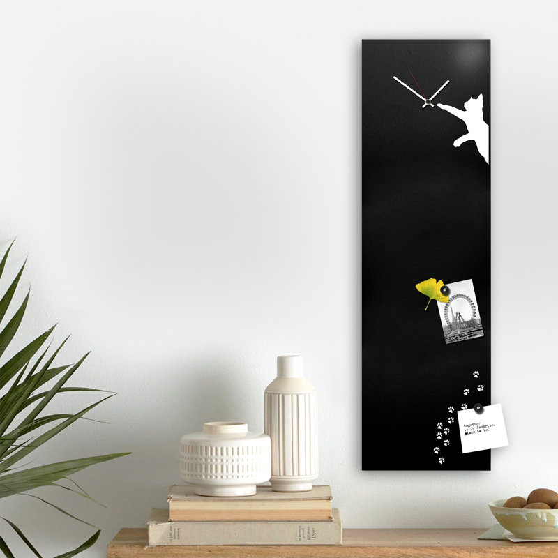 Magnetic Metal Combo Board, Black