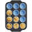 Silicone Muffin Pan With Metal Frame, Egg Bite Molds For Baking, Cupcake Pans 12 Regular Size, Muffin Tins Easy To Pop Nonstick Non Toxic Bakeware For Oven-112369743