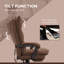 Grand et grand fauteuil de direction avec siège large, fauteuil de bureau pour ordinateur avec revêtement ergonomique en cuir à haut dossier, hauteur réglable et roulettes pivotantes