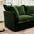 Chenille vert olive