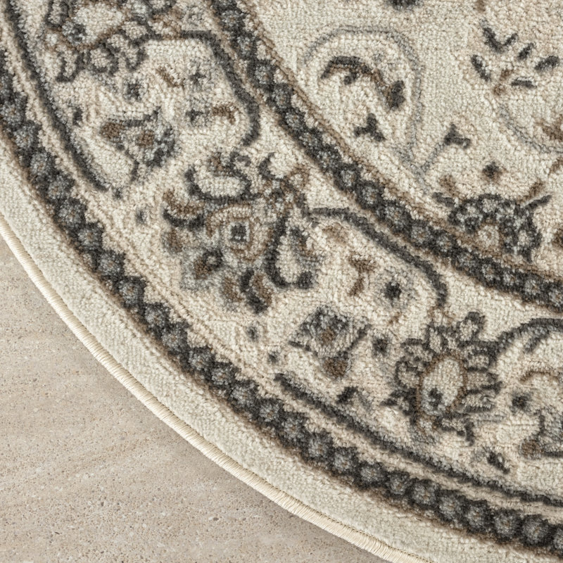 Oriental Indoor Rug, Round 8'