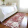 Premium Machine Washable Prisco Garnet Rug