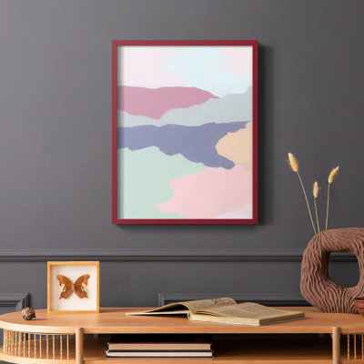 «Desert Prism II», reproduction encadrée - bois massif