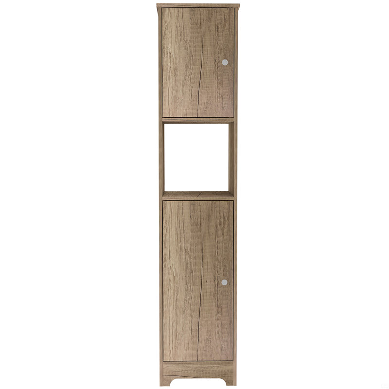 1-Shelf Linen Cabinet, Brown