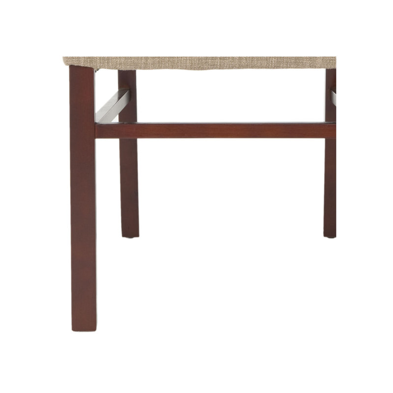 Chaise rembourrée Ardell, Beige olive