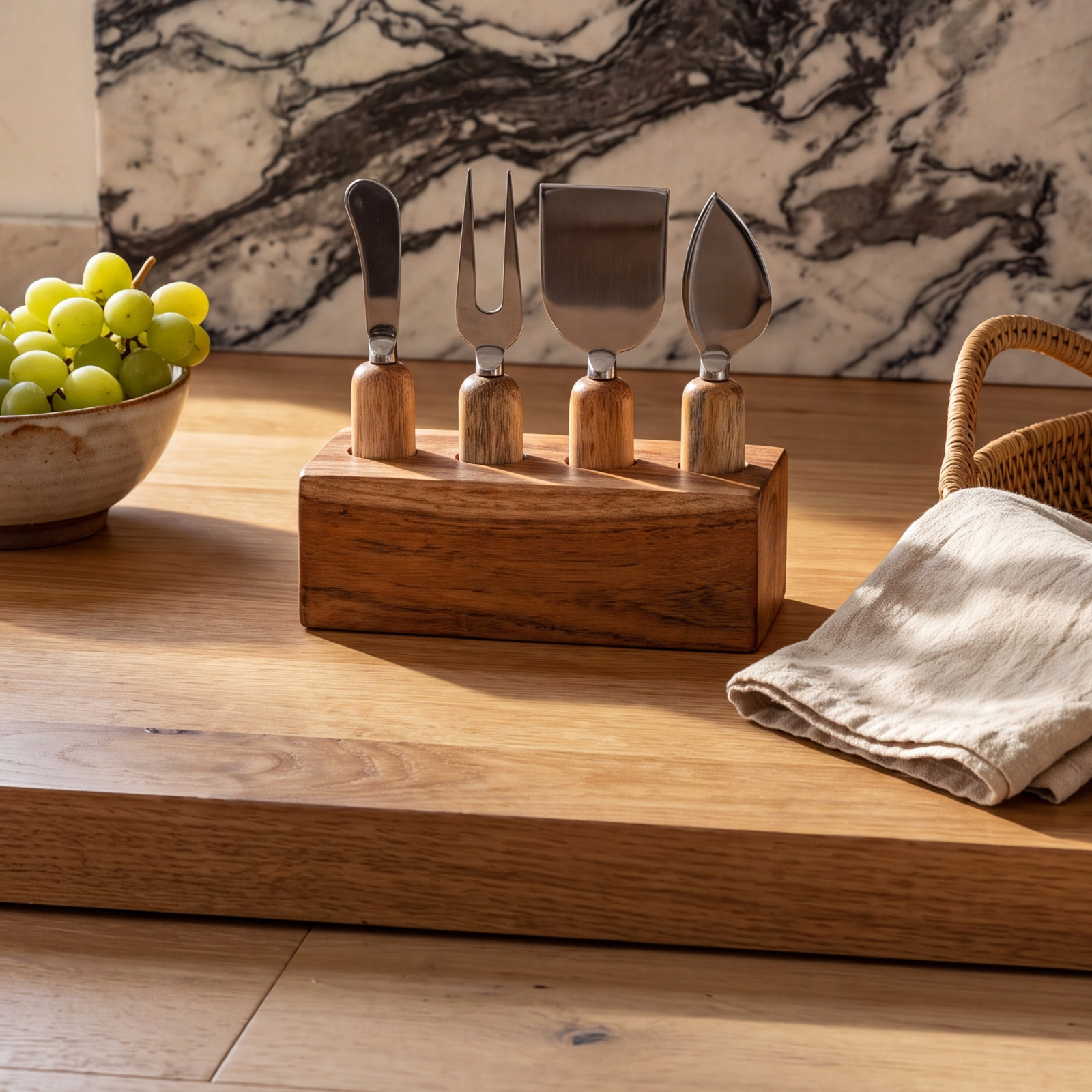 Jeom Marble Cheese Serving Set