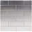 Metal 2" x 6" Metal Look Subway Wall Tile-36950130