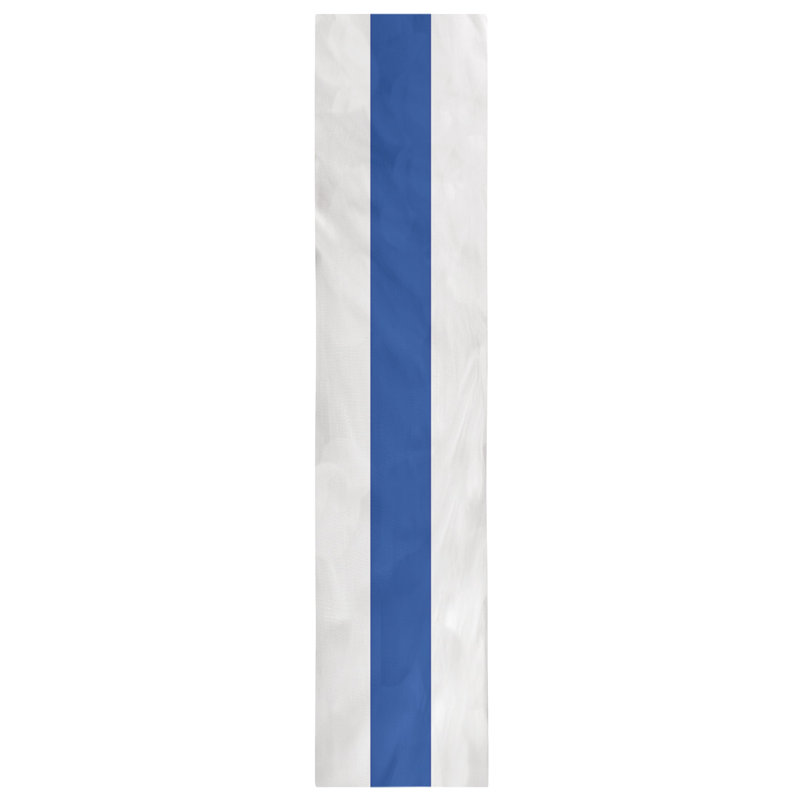 New Orleans Football Stripes Table Runner, 90" x 16", Dallas Football Stripes White/Blue, Cotton Blend