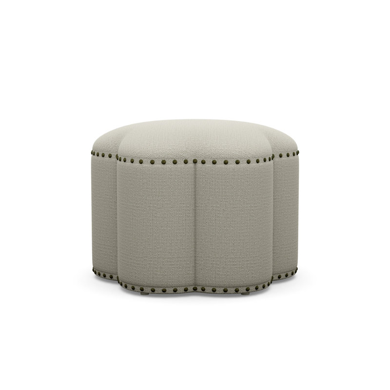 Kate 25" Ottoman, Sugar Shack 120501, Antique Brass