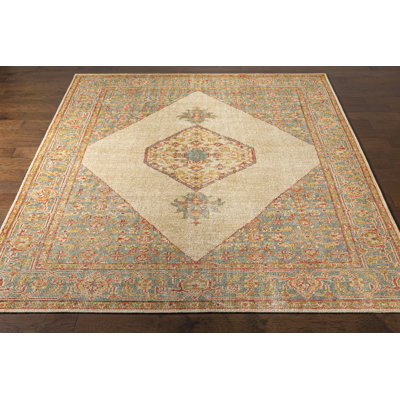 Elsea Wool Oriental Indoor Rug
