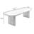 Solid wood rectangular pine dining table-2041895658