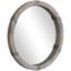 Miroir mural en bois