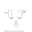 Mirena Single Light Steel Dimmable Wallchiere