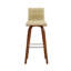 Tabouret de bar pivotant à hauteur de comptoir ou à hauteur Vienna Vienna-2118001646-2118001644-2118001637