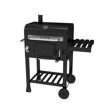 Dyna-Glo 60 Barrel Charcoal Grill with Side Shelves u0026 Reviews - Wayfair  Canada