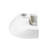 The Renovators Supply Inc. 14'' White Vitreous China U-Shaped Bathroom Sink with Overflow