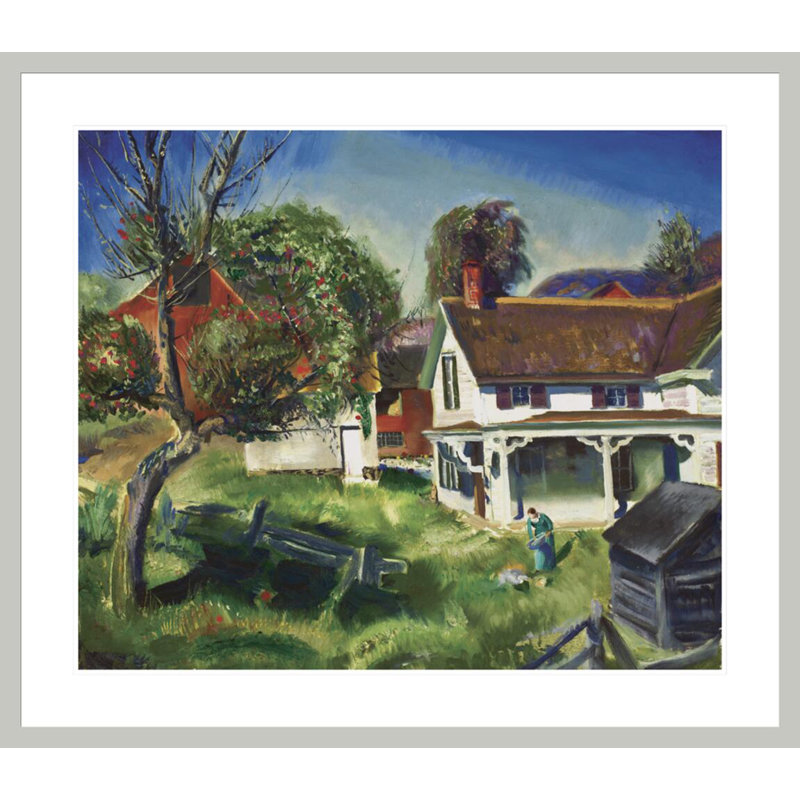 «Jim Twadell's Place» par George Wesley Bellows - impression giclée encadrée, 33.5" H x 38.54" W