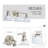 3-Light Dimmable Vanity Light Bathroom Vanity lights