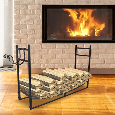 Jelisa 48'' W Metal Log Rack