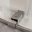 Porte de douche coulissante en verre falsifié, porte de douche à fermeture en douceur sans cadre pour la salle de bain-112535389