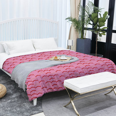 Édredon réversible en microfibre Rhonda Cheval