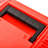 vidaXL Tool Box Plastic 18.19x10.08x9.53" Red