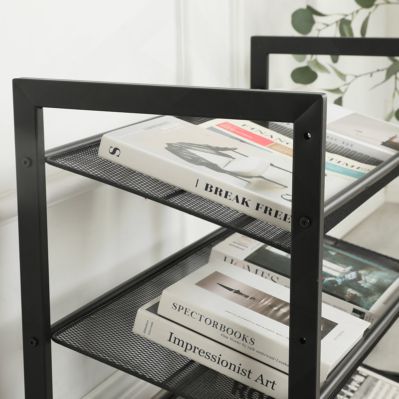 Bookshelf, 3-Tier Freestanding Shoe Rack