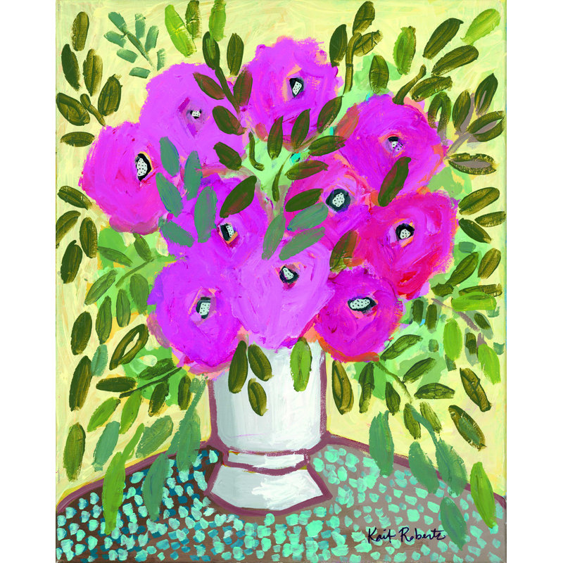 «Go Wild for A Time», reproduction sur toile tendue, H 16 po x l 12 po