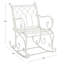 Chaise berçante d'extérieur en métal Anniken-1820180552