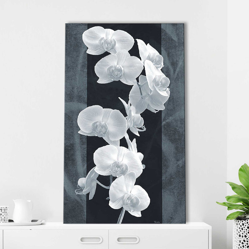 Orchidée opulence I par Katrina Craven - impression, Toile tendue, H 48 po x l 28 po x P 1,5 po