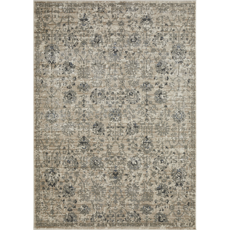 Floral Indoor Rug, Rectangle 8' x 10'