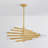 Strasbourg Chandelier in Vintage Brass