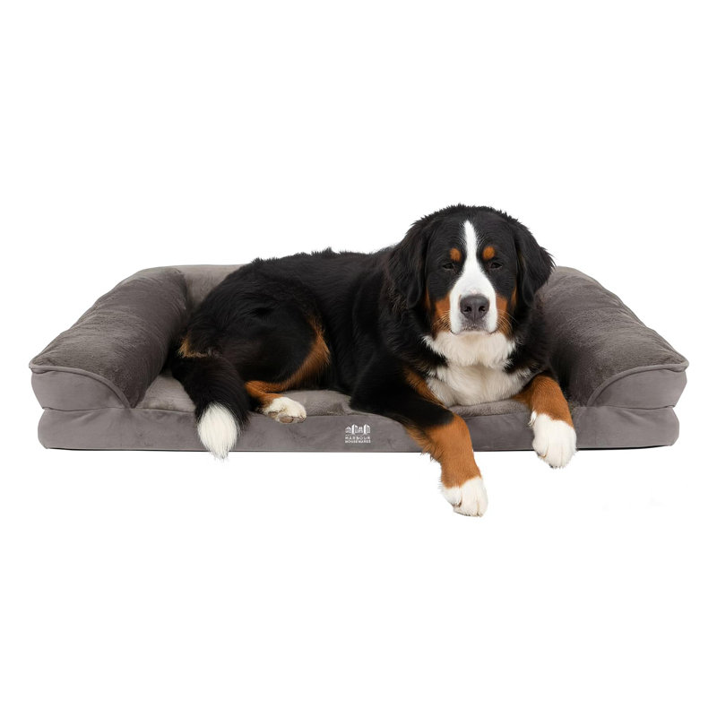 Harbour Housewares - Non-Slip Waterproof Dog Bed, Extra-Large