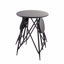 Table d'appoint et deux sièges
