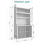 Garde-manger de 73 po de hauteur-1092306053