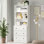  Garde-manger H 71 po x l 23,6 po Koutarou, blanc