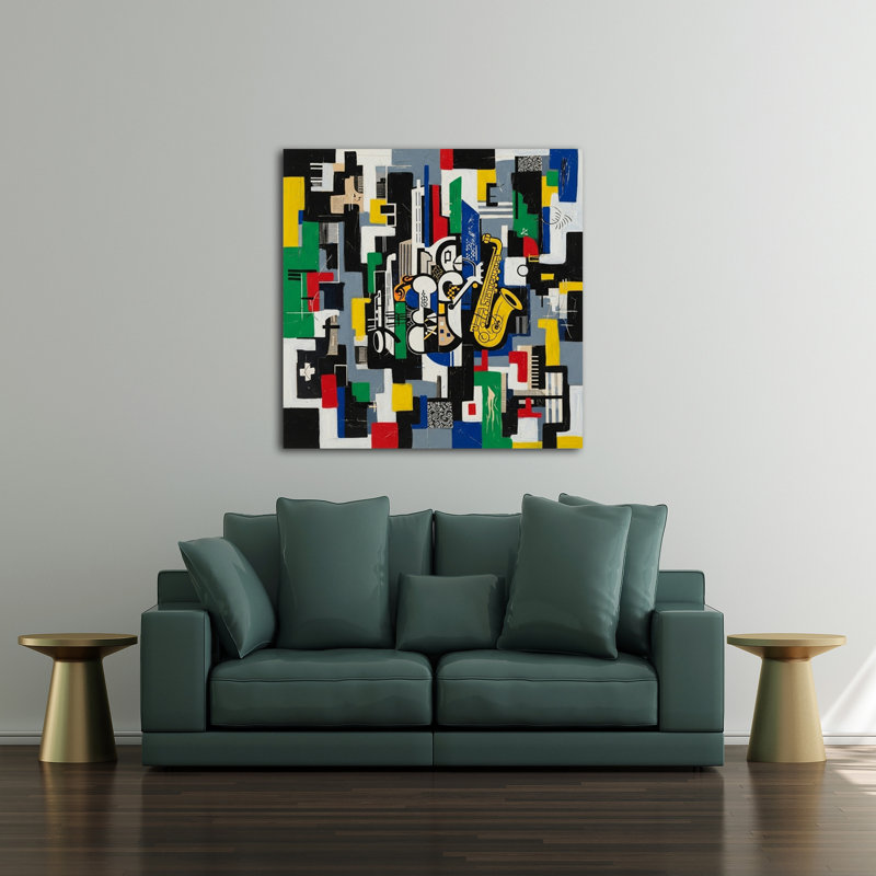 Metropolitan Melody, 24" H x 24" W