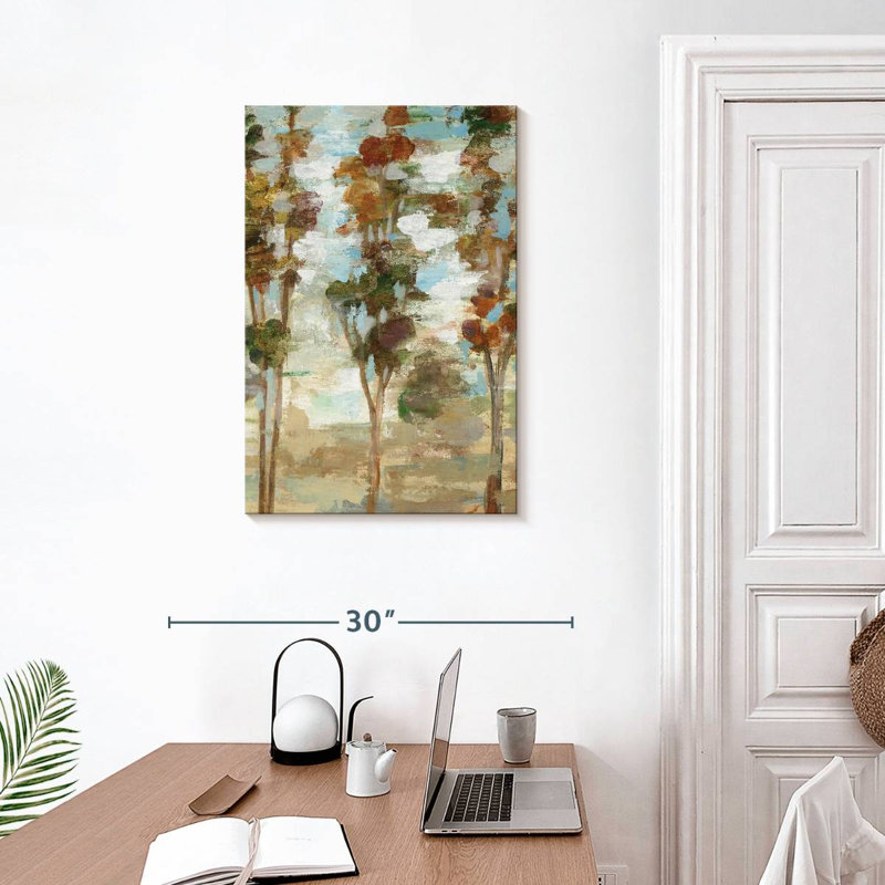 Harnek Serene Forest III, 30" H x 20" W