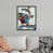 Black Floater Framed selected