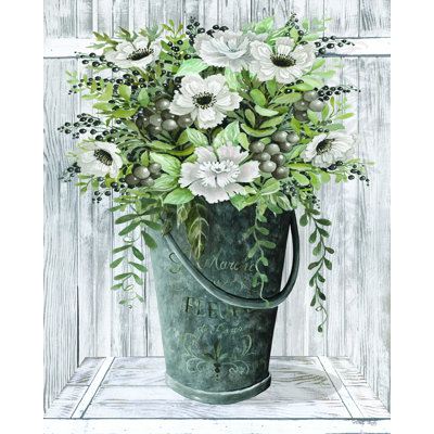 " Galvanized Fleurs "