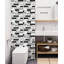 30.5cm W x 30.5cm L PVC Peel and Stick Field Tile