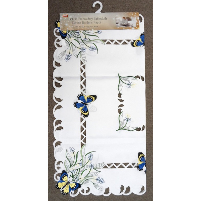 Nappe carrée florale