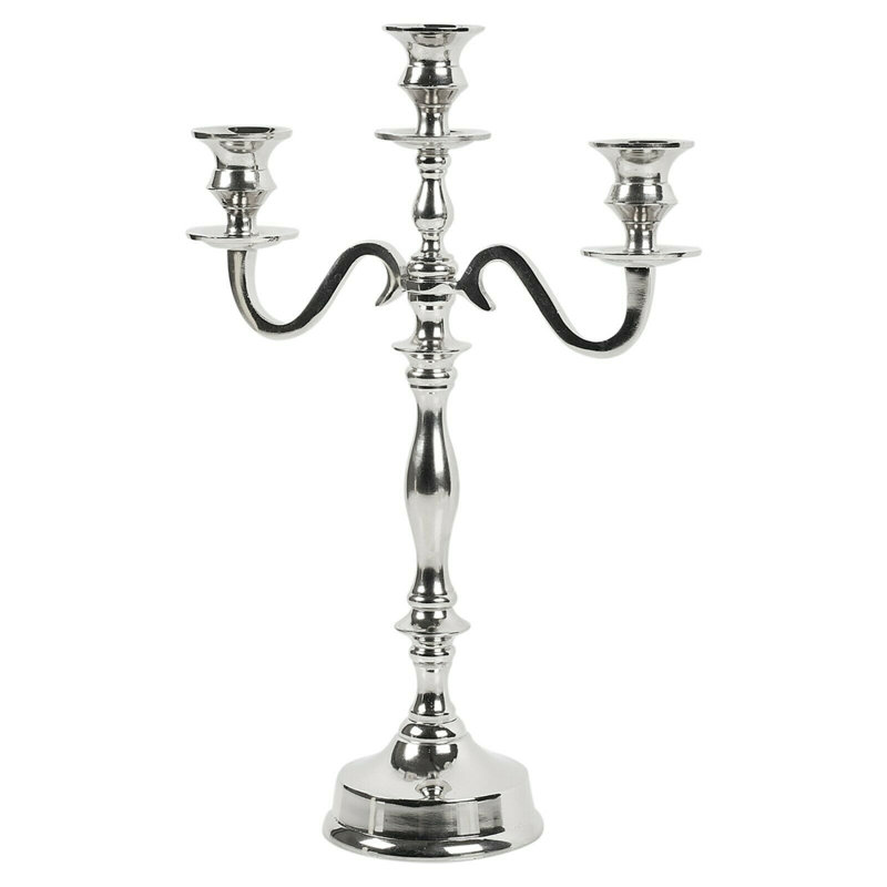 Stainless Steel Tabletop Candelabra