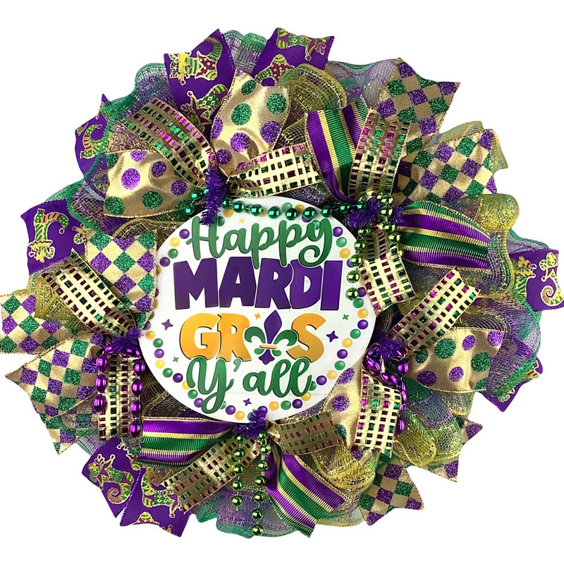 Couronne en maille 18 po